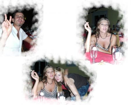 mon parrain et ma tante : Régis et Céline