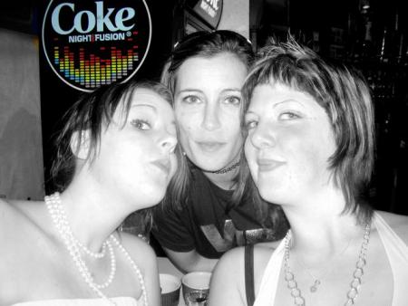 avec aurélie et ma chérie Faby